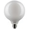 6Pk - Satco 4.5w G40 Globe LED 4000K E26 Medium Base White Dimmable - 40w equiv